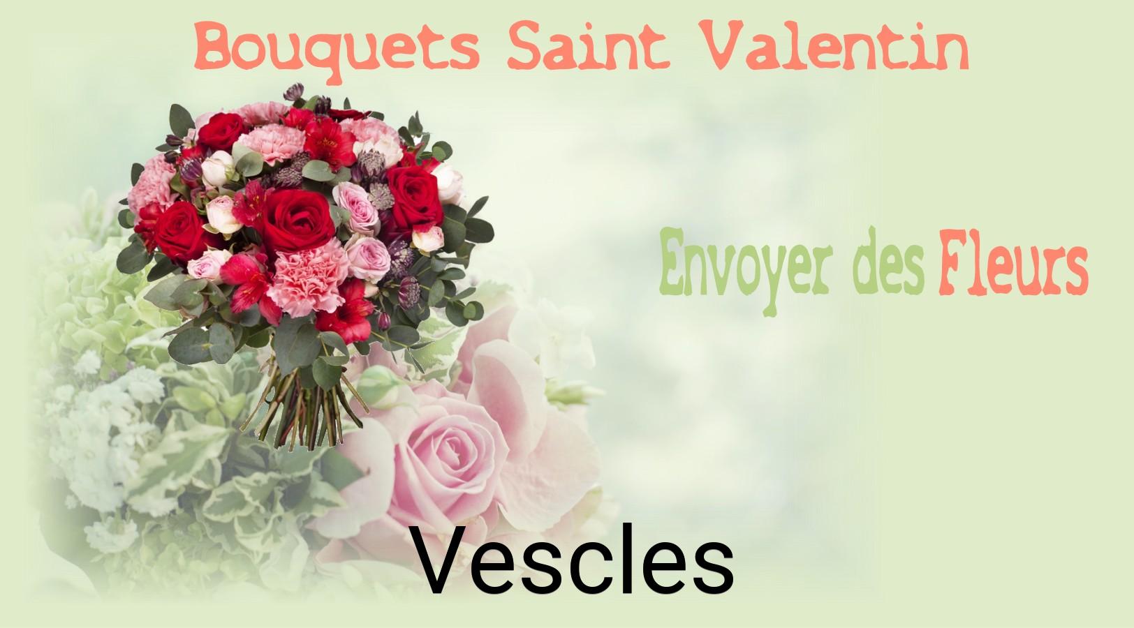 Roses de Saint-Valentin livrées à Vescles